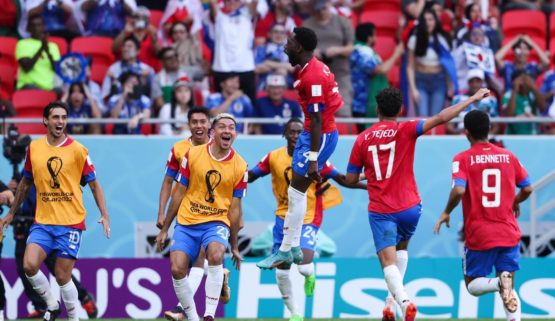Japan 0-1 Costa Rica: Keysher Fuller strike blows Group E wide open after smash-and-grab victory