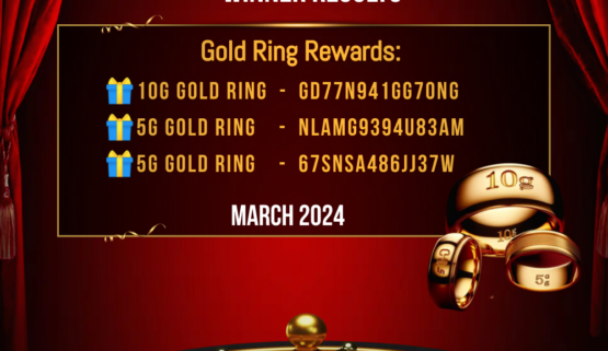 WEWABET March Gold Ring Event Rewards🥳 Winner Results