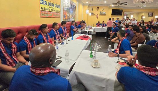 नेपाली क्रिकेट टिमका लागि अमेरिका ‘मीट एन्ड ग्रिट’ कार्यक्रम: जुवा, क्रिकेट, खेलकुद र सट्टेबाजीमा माहोल तताउँदै