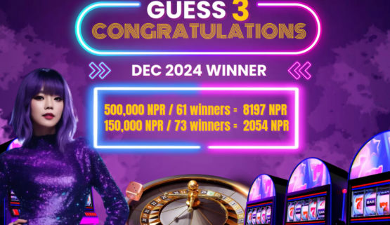 CONGRATULATIONS TO THE WINNERS – MINI GUESS – DECEMBER 2024 WINNERS