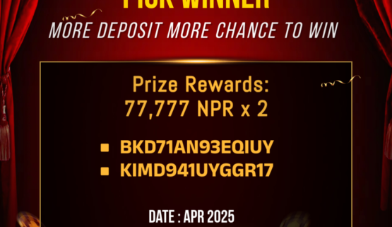 Wewabet Monthly Lucky Pick (APR 2025 77,777 NPR x 2)