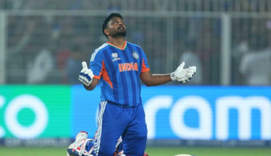 सञ्जु सामसनको भावुक ९७*: भारतलाई टी-२० विश्वकप सेमिफाइनलमा पुर्‍याउने हृदयस्पर्शी पुनरागमन