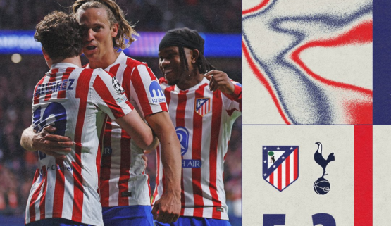 **एट्लेटिको म्याड्रिडले टोटेनहमलाई ५-२ ले हराउँदा जुलियन अल्भारेजको कमाल! नेपाली खेलप्रेमीहरूको लागि रोमाञ्चक **सट्टेबाजी** को मौका**