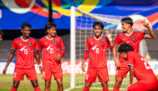 **नेपालको सेमिफाइनल सपना जीवित : श्रीलंकालाई १-० ले हराउँदा समर्थकहरूको मुटुमा खुशीको बाढी**